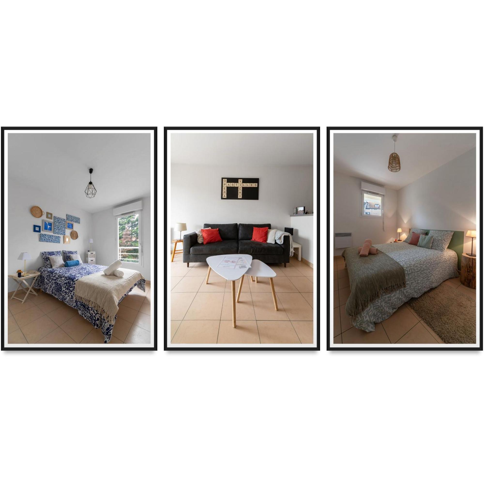 L'Eugenie - Appartement Design & Confort En Centre-Ville Vichy Exterior foto